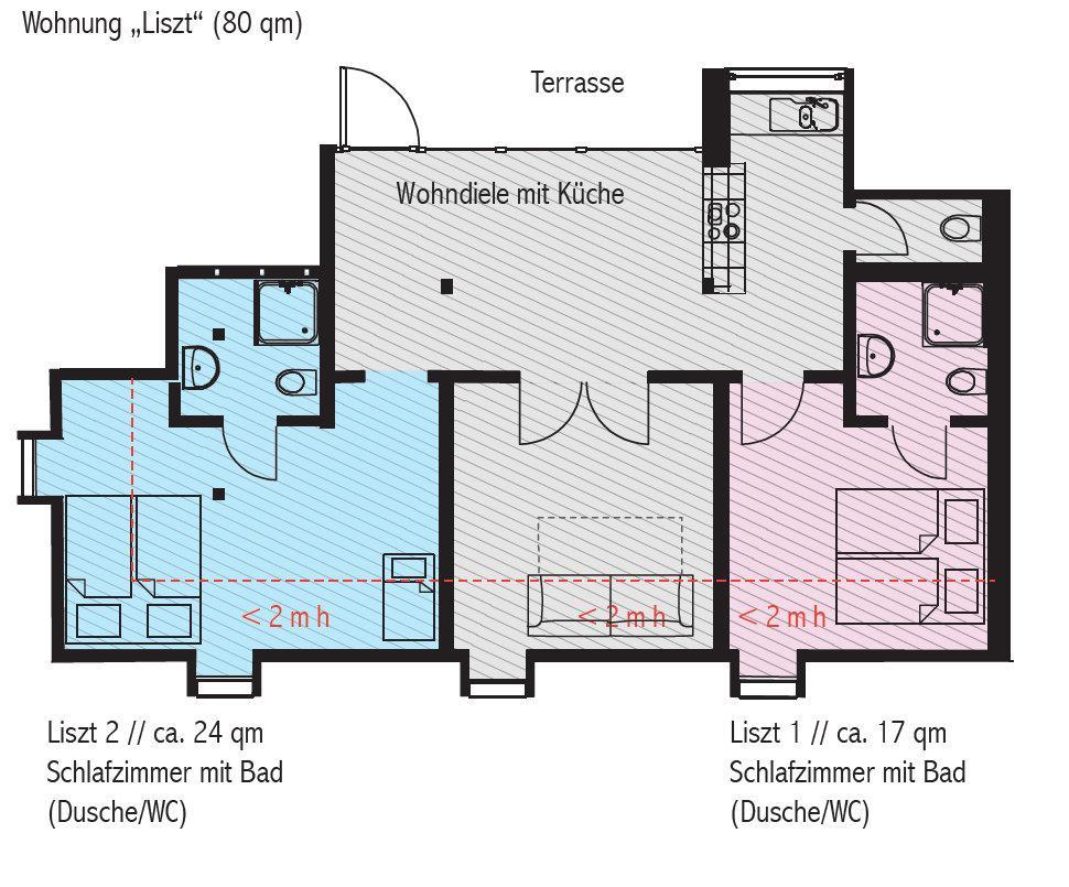"Goethezimmer" - Auf Dem Dach Der Notenbank Výmar Exteriér fotografie